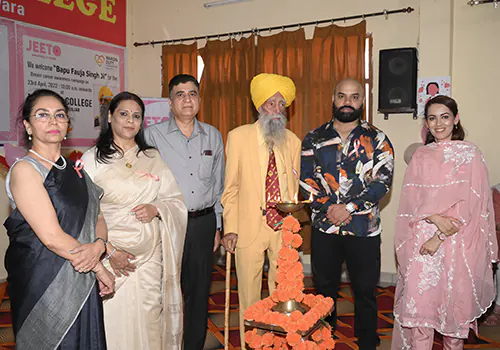 Guest of honor Shri Foja singh ji